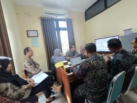 Asistensi Draft Rancangan APBKal Tahun Anggaran 2026, Lurah dan Pamong sowan Ke Inspektorat Daerah